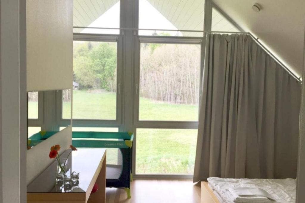 W7 - Sehr Schoenes Ferienhaus Mit Toller Lage Und Super Aussicht In Roebel An Der Mueritz Villa Esterno foto